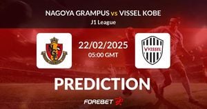 Nagoya Grampus And Vissel Kobe Battle To Stalemate