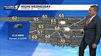 Mild temperatures bring storm chances
