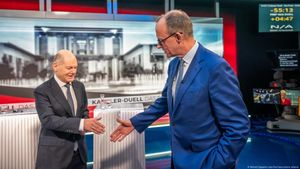 Scholz And Merz Vote As German Election Day Unfolds