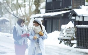 Japanese Celebrities Share Winter Experiences On Social Media