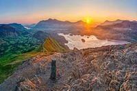 Iconic Lake District hill named as on of UK's best spots for sunrise and sunsets