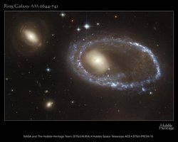 Hubble’dan Halka Gökada AM 0644-741