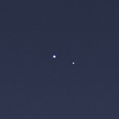  Earth and Moon from Saturn 