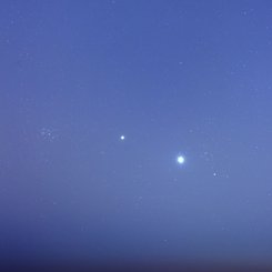 Conjunctions near Dawn