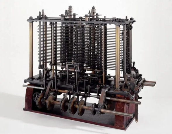 Charles Babbage’ın Analitik Motoru’na ait tamamlanmış bir kısım — baskı makinesi