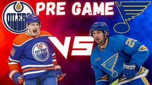 Oilers Set To Face Blues Amidst Crucial Matchup