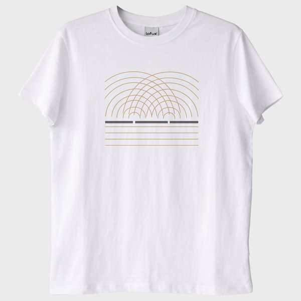 "Double Slit": Çift Yarık Deneyi T-Shirt