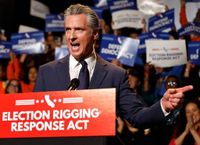 Armed Border Patrol outside Newsom event as he reveals gerrymander gambit, while deep-pocketed foes take aim at plan