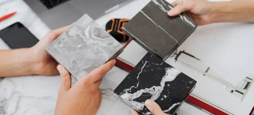 Farklı Tane Boyutu ve Mineral Bileşimine Sahip Mermerler