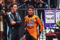 Lando Norris takes aim at George Russell’s “mentality” amid McLaren pace debate