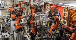 China Surges Ahead With World’s Largest Robot Workforce