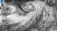 Iona strengthens to a Category 3 hurricane in the central Pacific off Hawaii