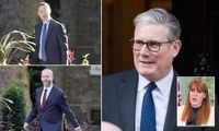 PM parades his 'Cabinet of patriots' after panicky reshuffle following Rayner's resignation