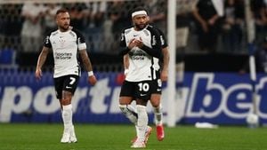 América De Cali Fights Back To Draw With Corinthians
