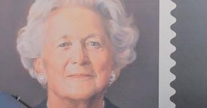 USPS Honors Barbara Bush With Commemorative Stamp
