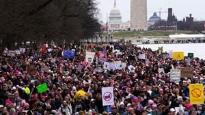 Protests Erupt Ahead Of Trump's Landmark Washington D.C. Ceremony