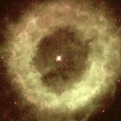 NGC 6369: Simit Şeklinde Bir Bulutsu