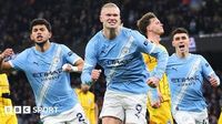 Man City 1-1 Brighton: Erling Haaland scores 150th goal for club