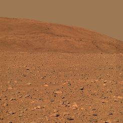 Spirit Rover Reaches the Columbia Hills on Mars