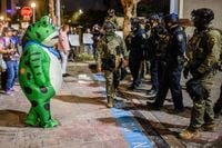 ‘I’ve definitely had spicier tamales,’ says Portland ICE protest frog that got pepper sprayed by federal agents
