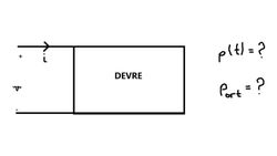 Alternatif Akım (AC) Devrelerde Anlık ve Ortalama Güç Formüllerinin Türetilmesi