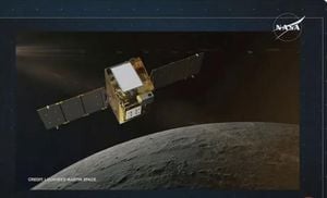 NASA Launches Lunar Trailblazer Mission To Find Moon Water