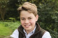 Prince George birthday photo released by Kate and William