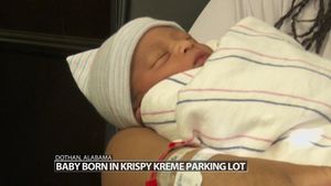 Baby Born Inside Alabama Krispy Kreme During Blizzard