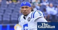 Colts QB Richardson taken to hospital with orbital fracture after elastic band mishap
