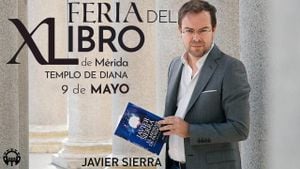 Javier Sierra Launches New Novel 'El Plan Maestro' In Bilbao