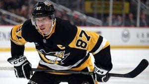 Crosby Leads Penguins Past Wild 3-1