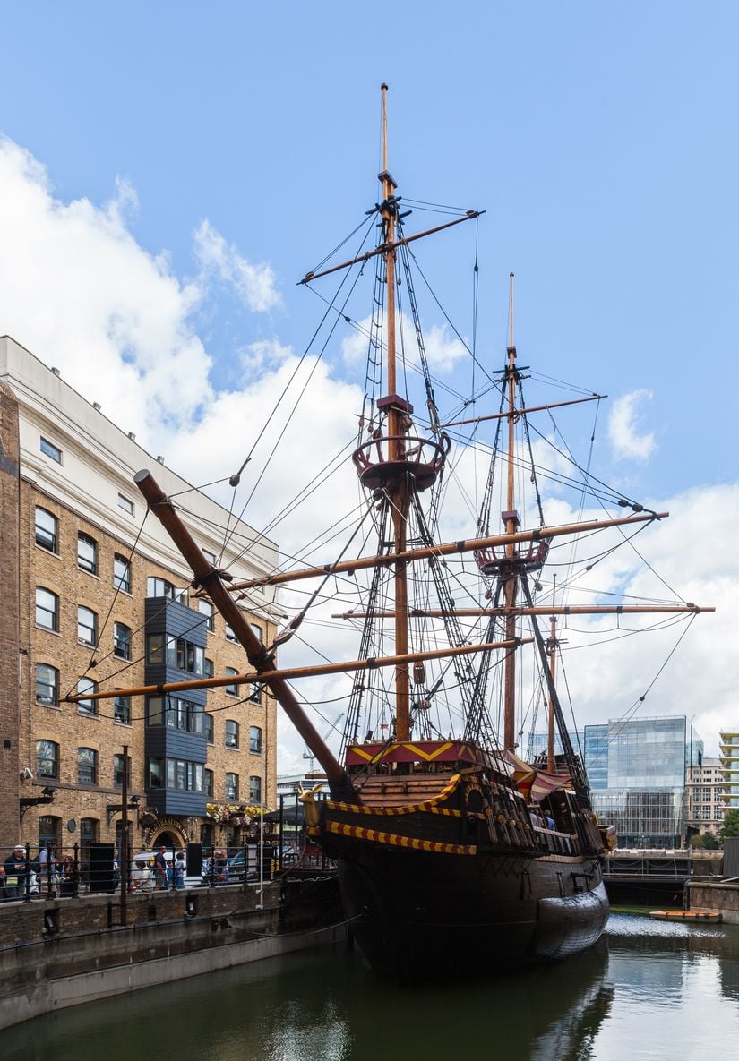 Golden Hind'in Kopyası.