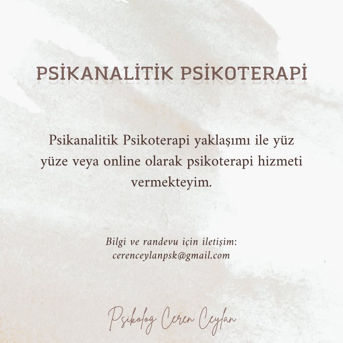 Psikanalitik Psikoterapi