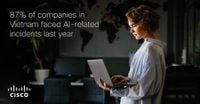 Cisco công bố chỉ số an ninh mạng 2025: Việt Nam đối mặt nguy cơ lớn từ AI và thiếu nhân lực