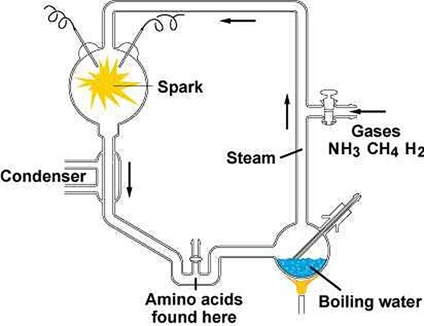 Miller-Urey Deney Düzeneği...