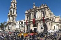 Pompei si prepara alla Supplica con il Cardinale Re in attesa della nomina del Papa e del miracolo di Bartolo Longo - Positanonews
