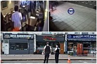 CCTV shows horrific moment east London restaurant is firebombed as diners flee