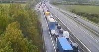 Horror crash leaves one dead with lorry driver arrested as dual carriageway shut