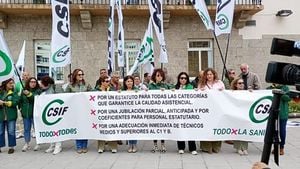CSIF Union Protests Demand Better Conditions For Healthcare Workers