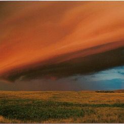 Shelf Cloud Over Saskatchewan