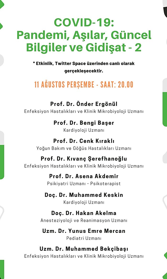 COVID-19 Pandemisi: Aşılar, Güncel Bilgiler ve Gidişat