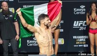 Photos: UFC 314 ceremonial weigh-ins and final faceoffs