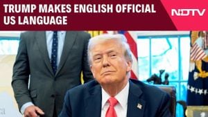 Trump Declares English Official Language, Sparks Controversy