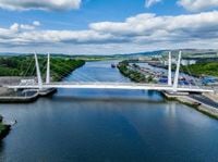 Opening bridge swings into action as Renfrew turns to the Clyde  : May 2025 : News : Architecture in profile the building environment in Scotland - Urban Realm