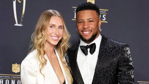 Saquon Barkley Engaged Ahead Of Super Bowl Glory