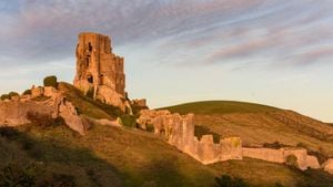 Corfe Castle Tower Reopens After Centuries