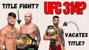 UFC 314 Fights Set For April 12