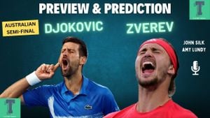 Zverev Faces Djokovic In Australian Open Semifinal Showdown