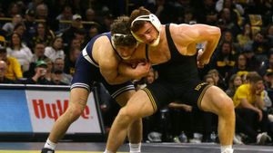 Top-Ranked Penn State Faces Iowa In Major Wrestling Dual