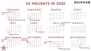 Key Holiday Dates And Civic Events For 2025 Revealed